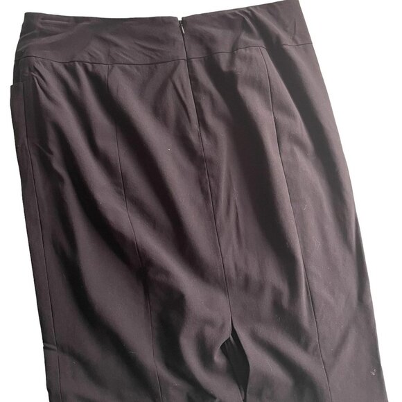 NWT Magaschoni black pencil‎ skirt WITH POCKETS sz 8 - Picture 4 of 4